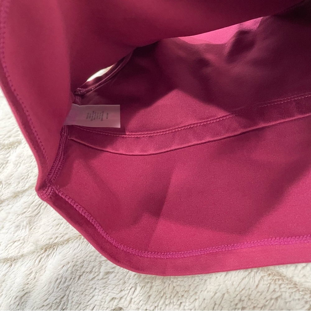 NWOT Terez TLC Crop Top in Black Raspberry - Picture 4 of 6
